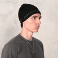 Brutalist Skull Cap Beanie - Concrete Orchids