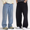 Core Adjustable Baggy Jeans - Concrete Orchids