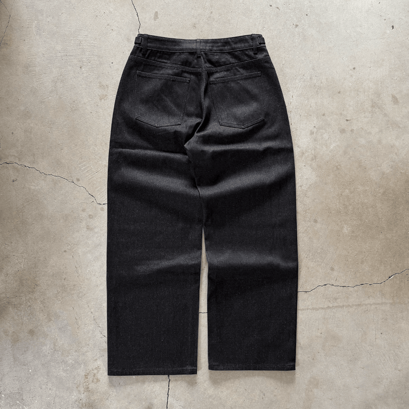 Core Adjustable Baggy Jeans - Concrete Orchids