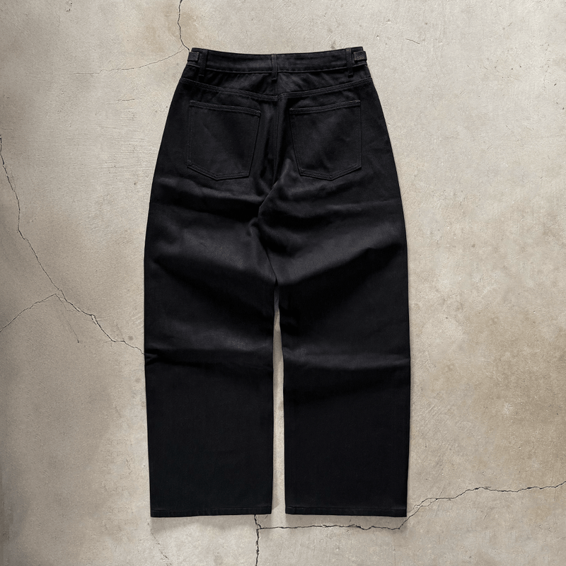 Core Adjustable Baggy Jeans - Concrete Orchids