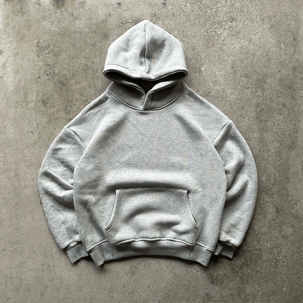 Core Boxy Hoodie v2.0 - Concrete Orchids