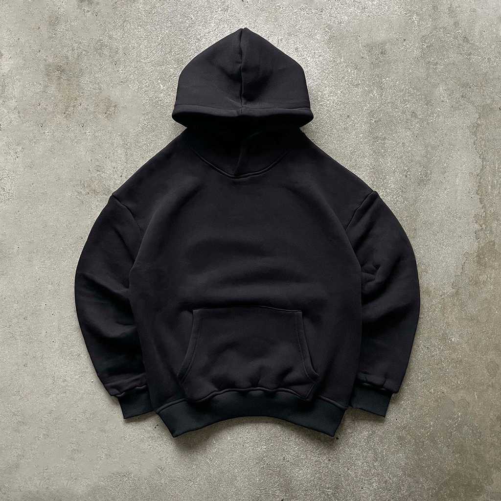 Core Boxy Hoodie v2.0 - Concrete Orchids