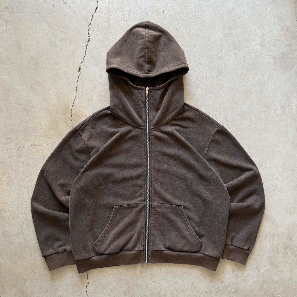 Core Hoodie in Burial Cotton - Concrete Orchids