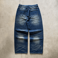 Dune Baggy Jeans in Sand - washed Denim - Concrete Orchids