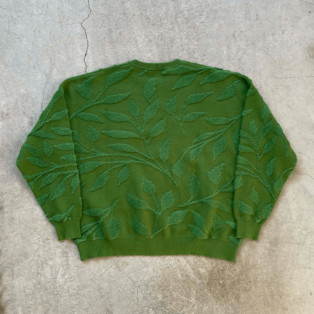 Foliage Knit Sweater – Concrete Orchids