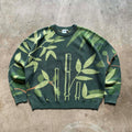 Greenery Knit Sweater - Concrete Orchids