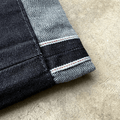 Ivymark Brut Jeans in Laser - etched Selvedge Denim - Concrete Orchids