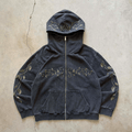 Ivymark Hoodie in Stone - washed Heavy Cotton - Concrete Orchids
