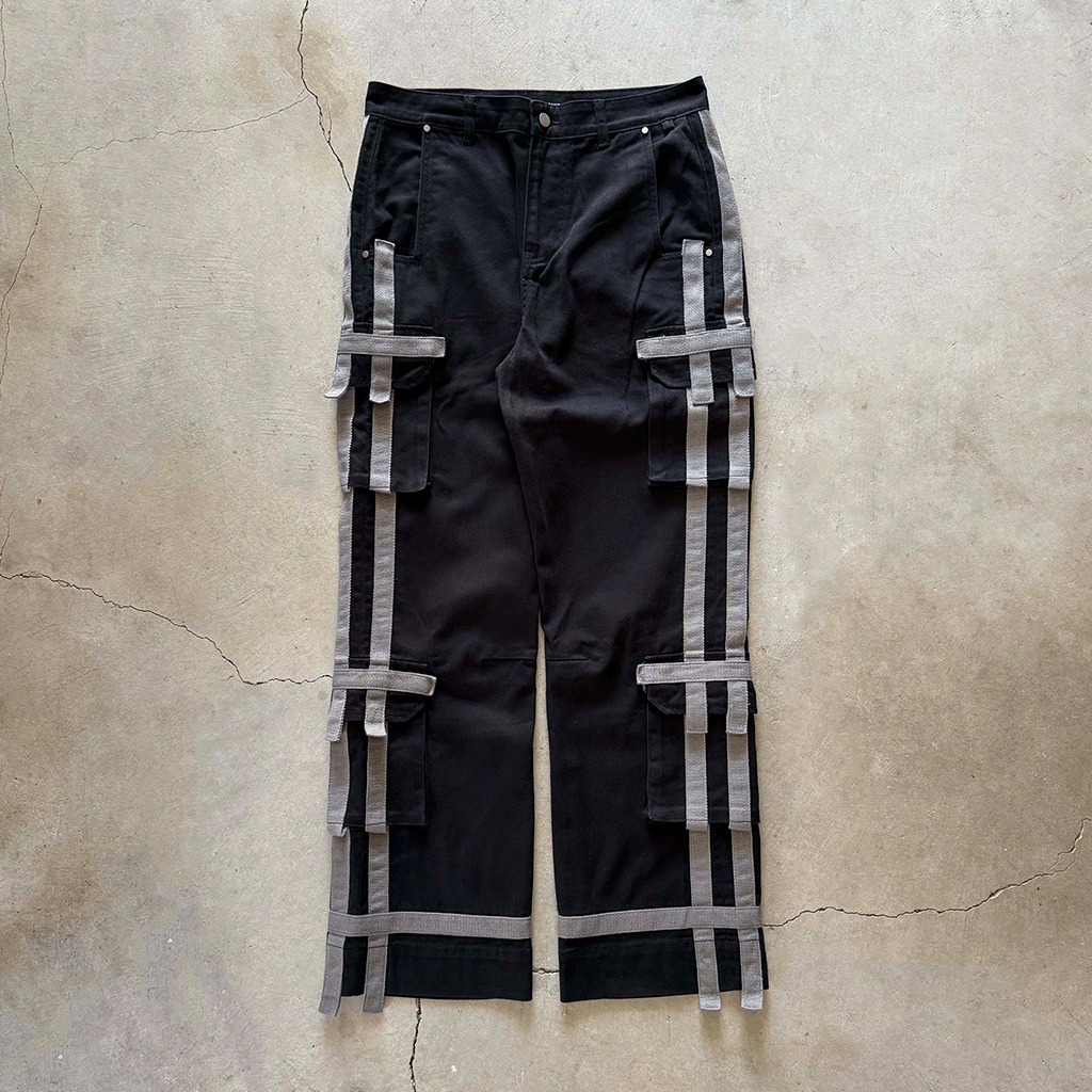 Monolith Cargo Pants in Washed Twill - Concrete Orchids