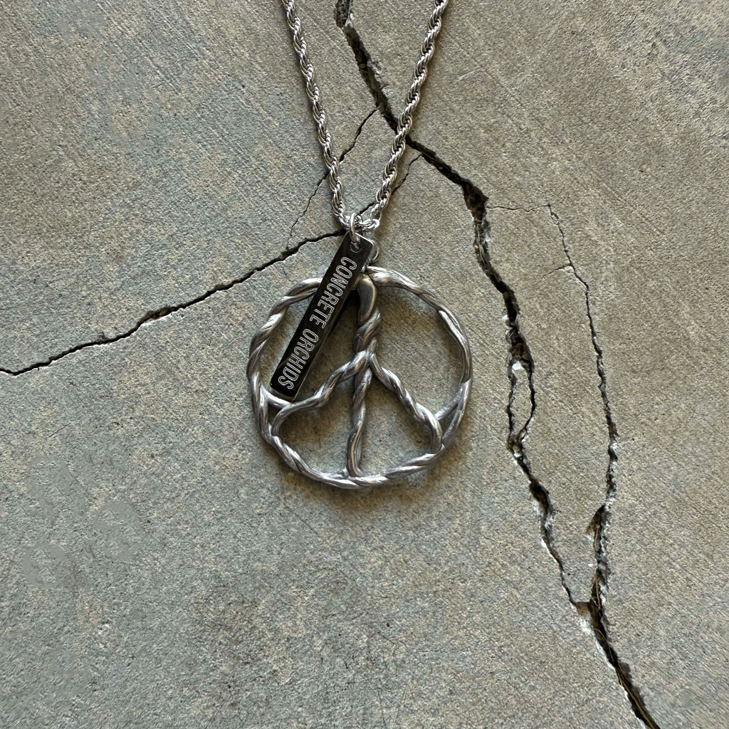 Nature’s PeaceNecklace - Concrete Orchids