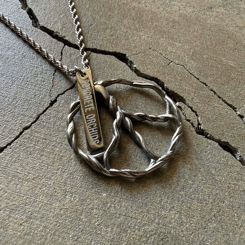 Nature’s PeaceNecklace - Concrete Orchids