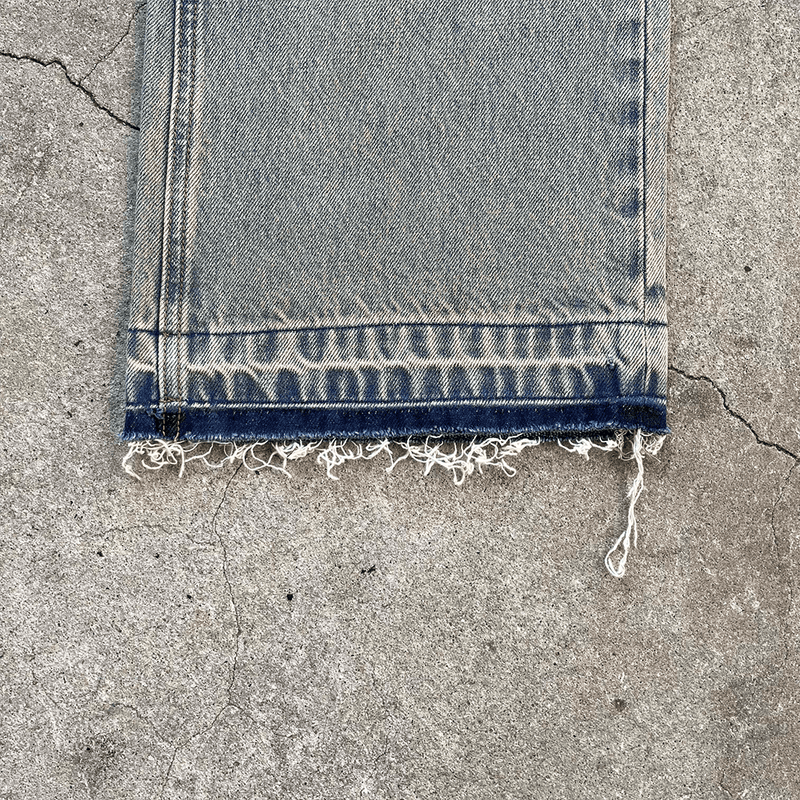 Sandwashed Denim Jeans - Concrete Orchids