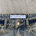 Sandwashed Denim Jeans - Concrete Orchids