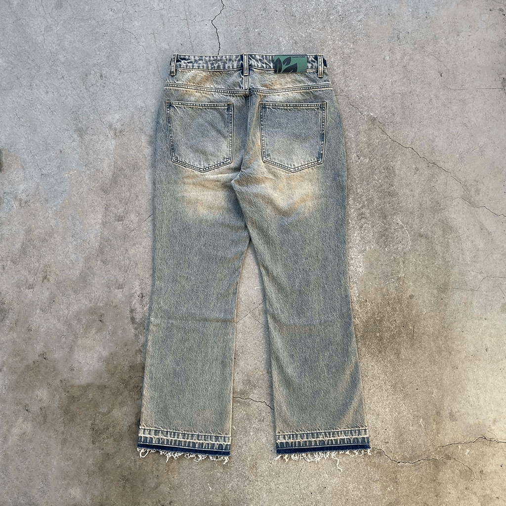Sandwashed Denim Jeans – Concrete Orchids
