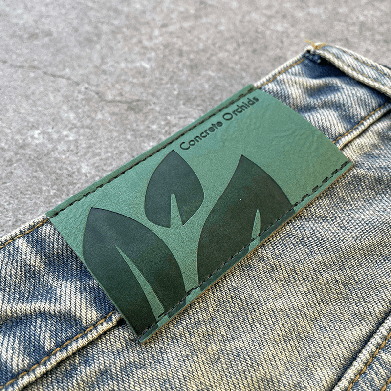 Sandwashed Denim Jeans - Concrete Orchids