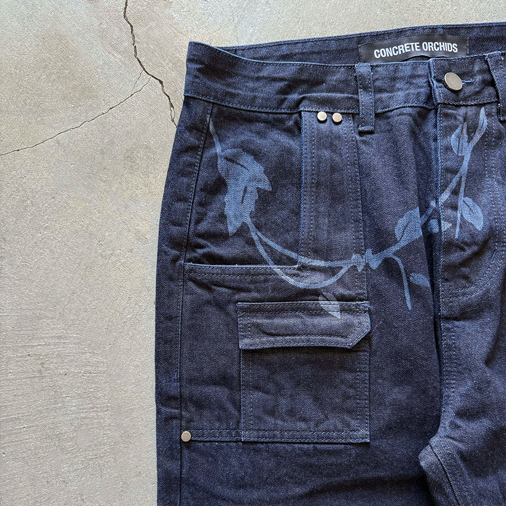 Ivymark Brut Jeans in Laser-etched Selvedge Denim