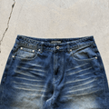 Signature Baggy Jeans - Concrete Orchids