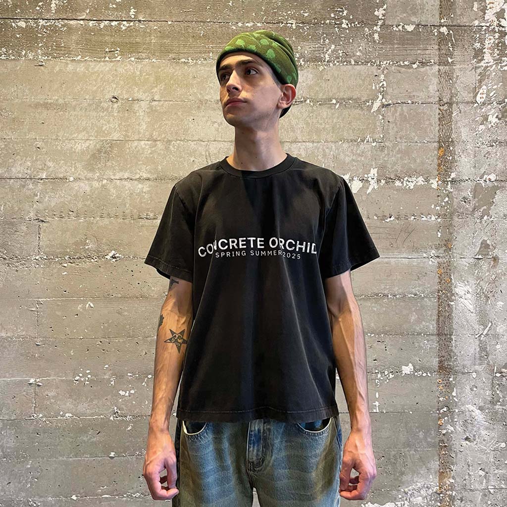 S/S 2025 Campaign Tee - Concrete Orchids