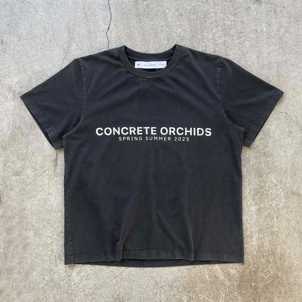 S/S 2025 Campaign Tee - Concrete Orchids