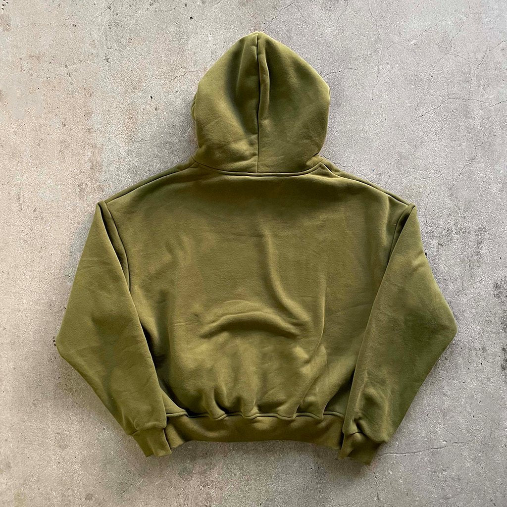 "One Tree" Boxy Hoodie - Concrete Orchids